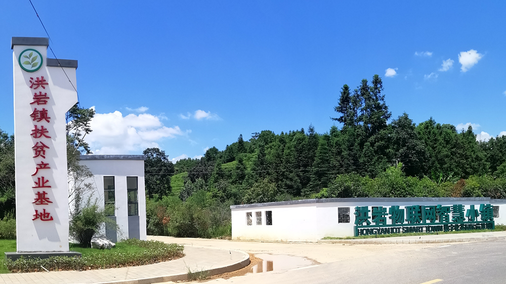 数字乡村示范样板工程：洪岩物联网智慧小镇 